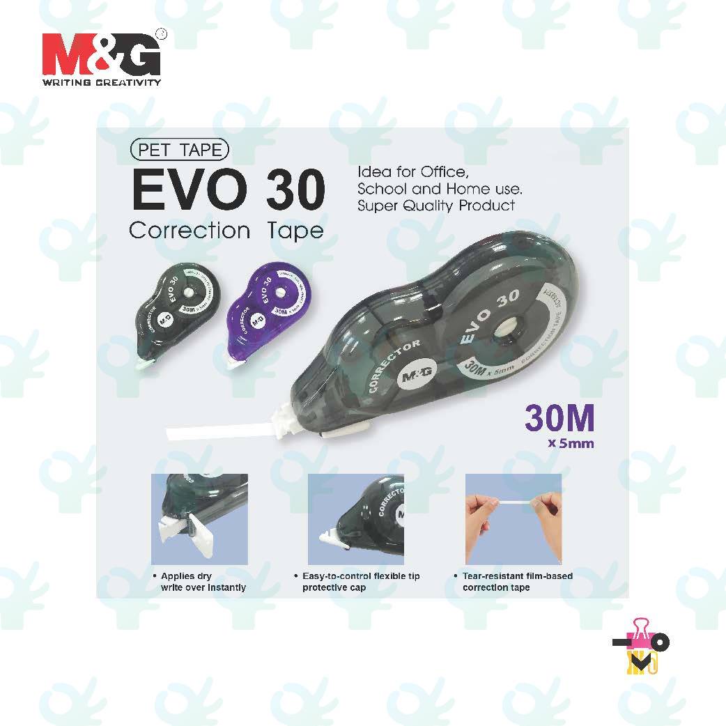 M G Correction Tape Evo 30 30M X 5MM ACT58371 